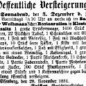 1881-12-03 Kl Versteigerung Weihmann